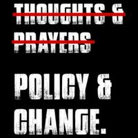 Thoughts & Prayers Policy And Change Performance Shirt