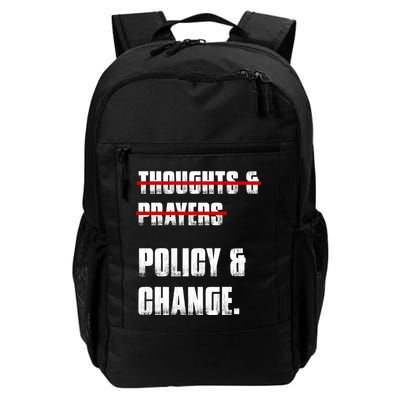 Thoughts & Prayers Policy And Change Backpack