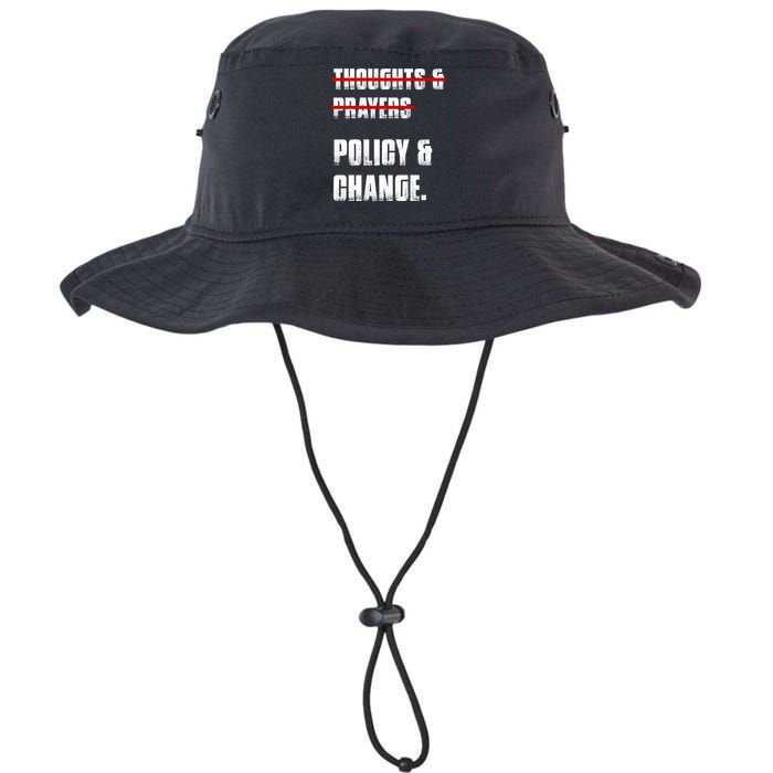 Thoughts & Prayers Policy And Change Bucket Hat