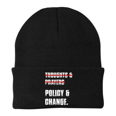 Thoughts & Prayers Policy And Change Beanie