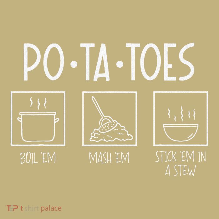 Taters Potatoes Potatoes Funny Nerdy Fantasy Gift Hoodie