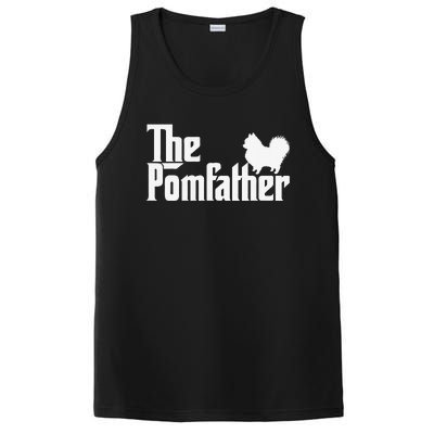 The Pomfather Pomeranian Owner Fathers Day Dog Lover PosiCharge Competitor Tank