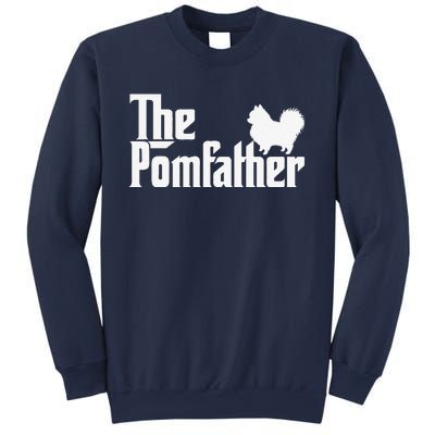 The Pomfather Pomeranian Owner Fathers Day Dog Lover Sweatshirt