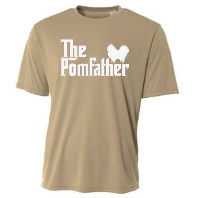 The Pomfather Pomeranian Owner Fathers Day Dog Lover Cooling Performance Crew T-Shirt