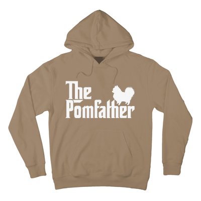 The Pomfather Pomeranian Owner Fathers Day Dog Lover Hoodie