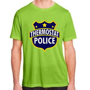 Thermostat Police Pocket Funny Dads Birthday Fathers Day Adult ChromaSoft Performance T-Shirt