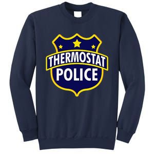 Thermostat Police Pocket Funny Dads Birthday Fathers Day Sweatshirt