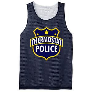 Thermostat Police Pocket Funny Dads Birthday Fathers Day Mesh Reversible Basketball Jersey Tank