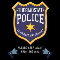 Thermostat Police Please Step Away From The Dial Dad Jokes Tall T-Shirt