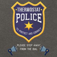 Thermostat Police Please Step Away From The Dial Dad Jokes Cotton Canvas Backpack