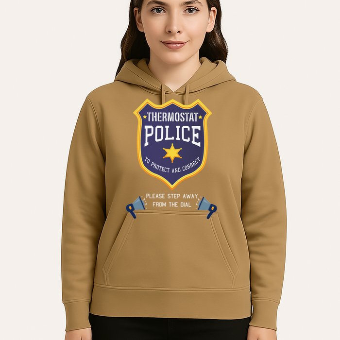 Thermostat Police Please Step Away From The Dial Dad Jokes Hoodie