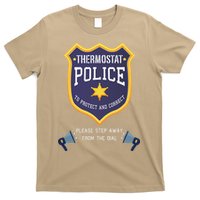 Thermostat Police Please Step Away From The Dial Dad Jokes T-Shirt