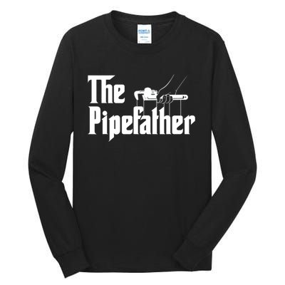 The Pipefather Pipefitter Pipe Fitter Plumber Plumbing Tall Long Sleeve T-Shirt