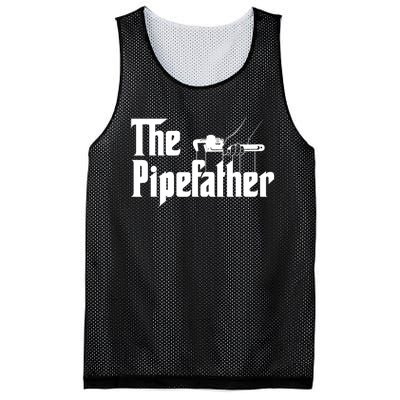 The Pipefather Pipefitter Pipe Fitter Plumber Plumbing Mesh Reversible Basketball Jersey Tank