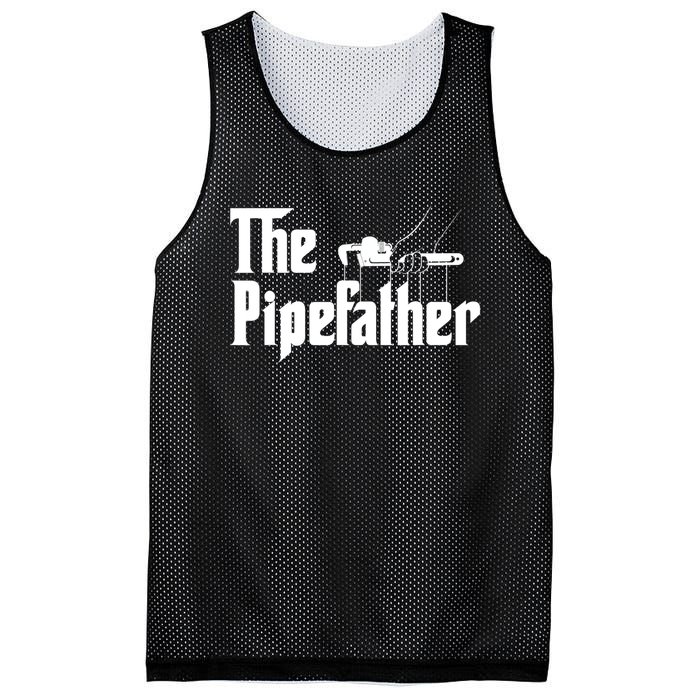 The Pipefather Pipefitter Pipe Fitter Plumber Plumbing Mesh Reversible Basketball Jersey Tank