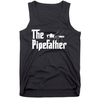 The Pipefather Pipefitter Pipe Fitter Plumber Plumbing Tank Top