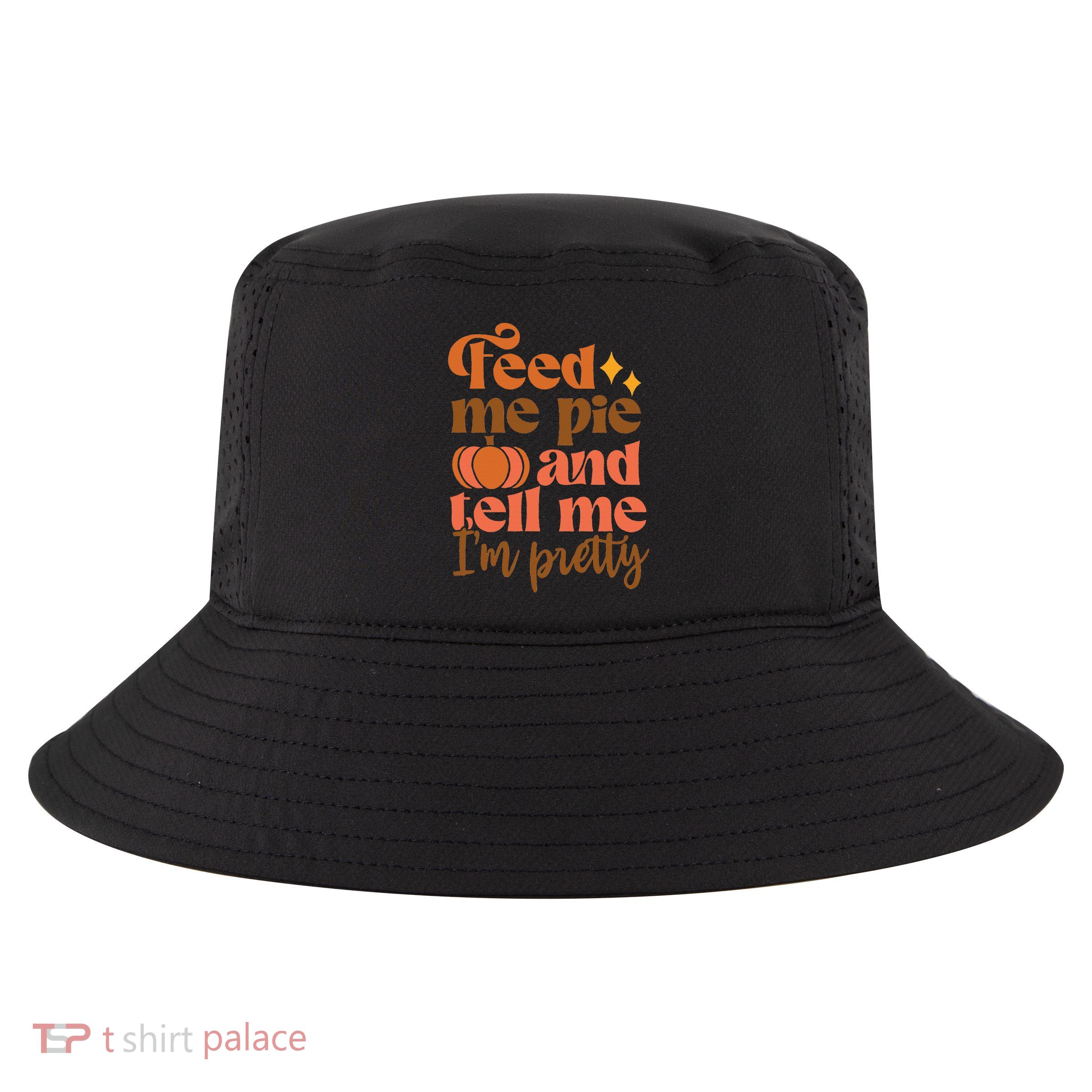 Thanksgiving Pumpkin Pie Lover's Delight Cool Comfort Performance Bucket Hat
