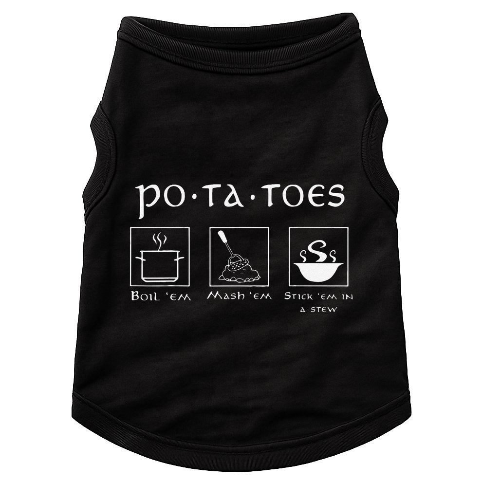 Taters Potatoes Potato Tater Doggie Tank