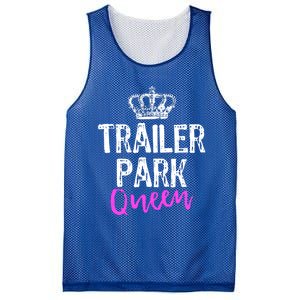 Trailer Park Queen Funny Redneck Camping Gift Christmas Gift Mesh Reversible Basketball Jersey Tank