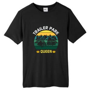 Trailer Park Queen Funny Girl Camping Gift Tall Fusion ChromaSoft Performance T-Shirt