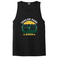 Trailer Park Queen Funny Girl Camping Gift PosiCharge Competitor Tank