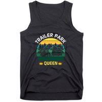 Trailer Park Queen Funny Girl Camping Gift Tank Top