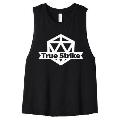 Truestrike Podcast Represent Women's Racerback Cropped Tank