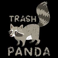 Trash Panda Racoon Doggie Tank