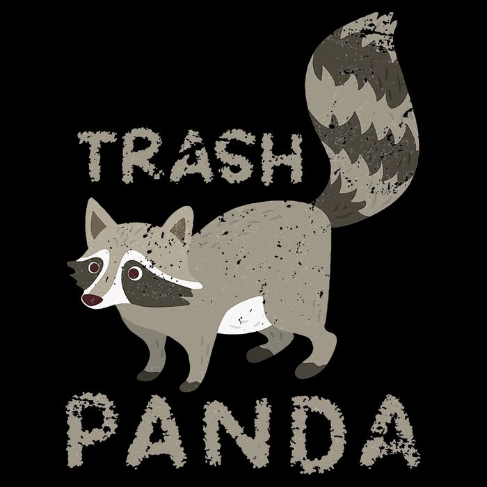 Trash Panda Racoon Doggie Tank