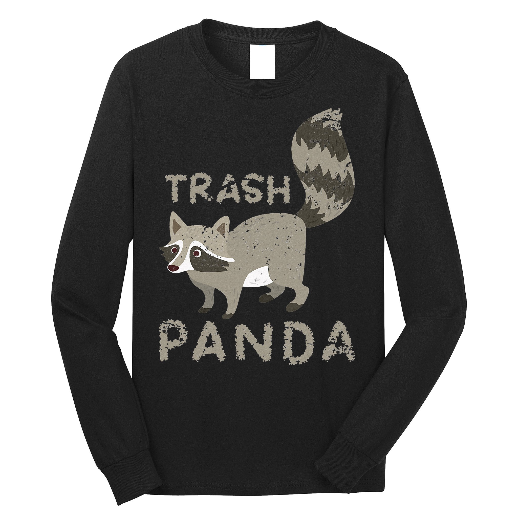 Trash Panda Racoon Long Sleeve Shirt