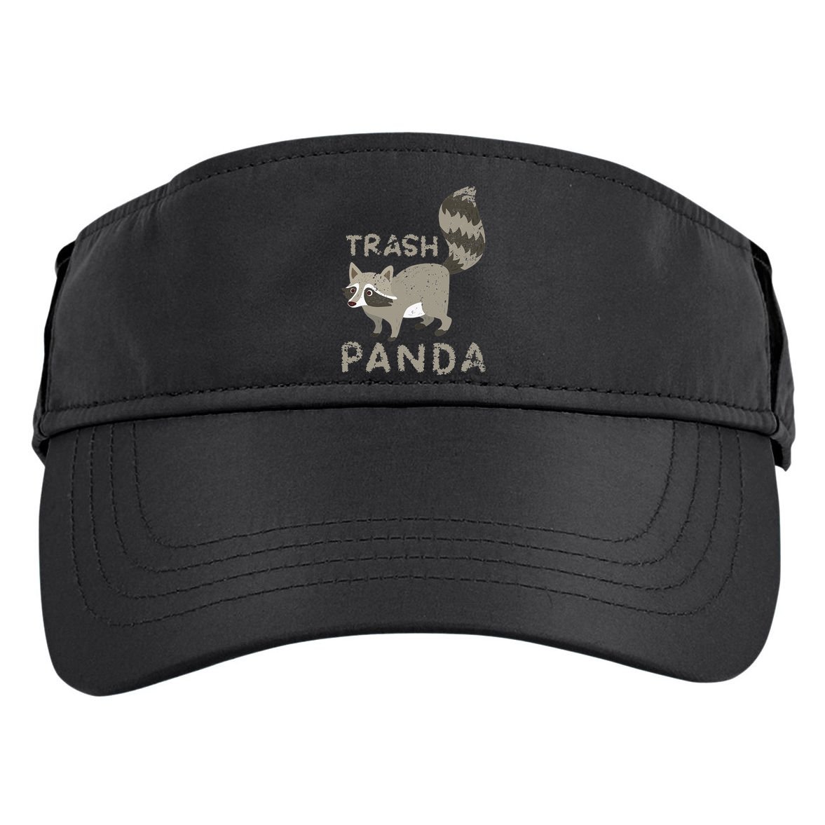 Trash Panda Racoon Adult Drive Performance Visor