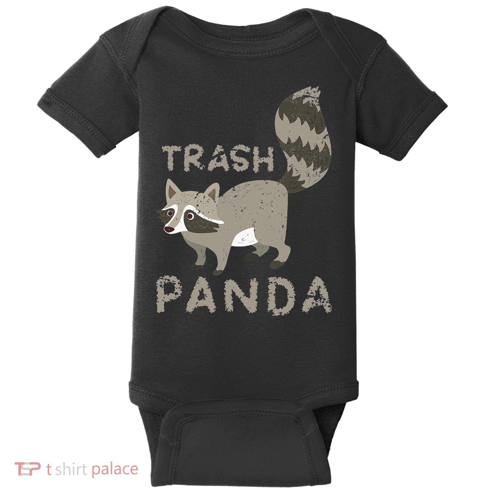 Trash Panda Racoon Baby Bodysuit