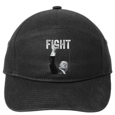 Trump Pennsylvania Rally Fight! 7-Panel Snapback Hat