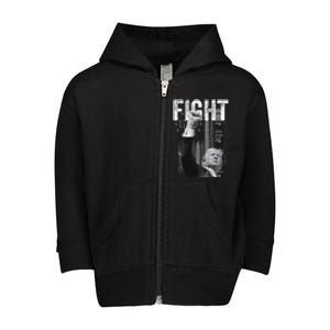 Trump Pennsylvania Rally Fight! Toddler Zip Fleece Hoodie