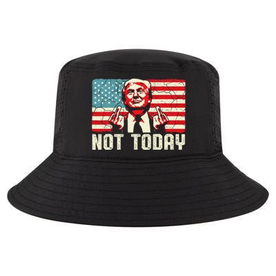 Trump Pennsylvania Rally Shooting Not Today Cool Comfort Performance Bucket Hat