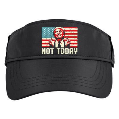 Trump Pennsylvania Rally Shooting Not Today Adult Drive Performance Visor