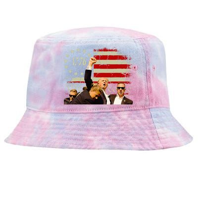 Trump Pa Rally Pennsylvania Rally Trump 2024 Tie-Dyed Bucket Hat