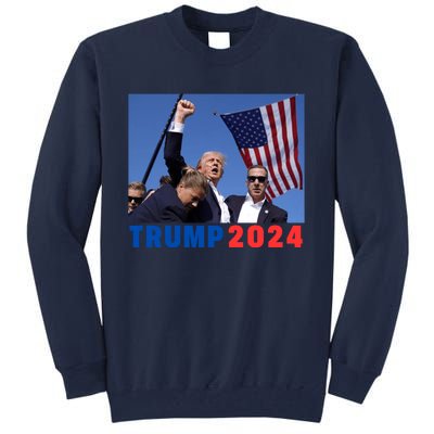 Trump Pa Rally Pennsylvania Rally Trump 2024 Tall Sweatshirt