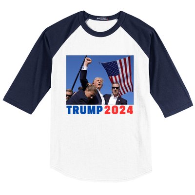 Trump Pa Rally Pennsylvania Rally Trump 2024 Baseball Sleeve Shirt