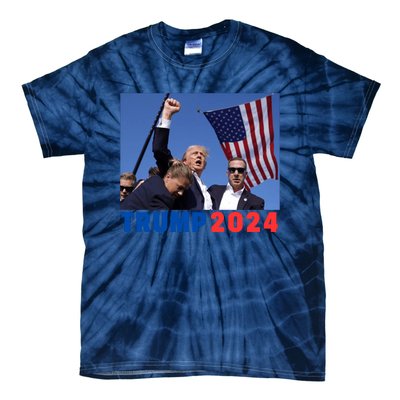 Trump Pa Rally Pennsylvania Rally Trump 2024 Tie-Dye T-Shirt