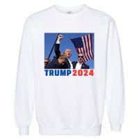 Trump Pa Rally Pennsylvania Rally Trump 2024 Garment-Dyed Sweatshirt