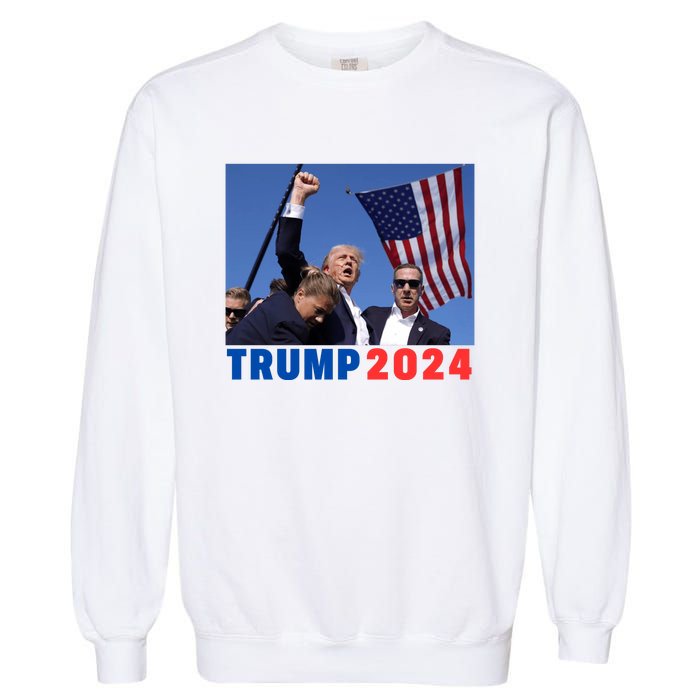 Trump Pa Rally Pennsylvania Rally Trump 2024 Garment-Dyed Sweatshirt