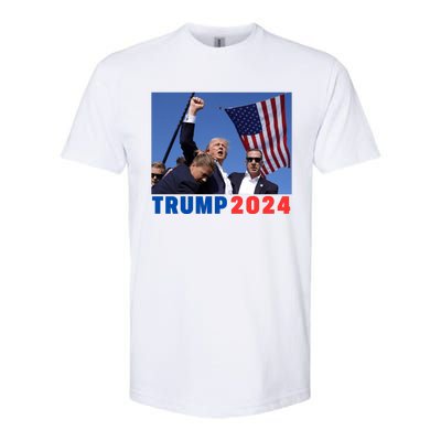 Trump Pa Rally Pennsylvania Rally Trump 2024 Softstyle CVC T-Shirt