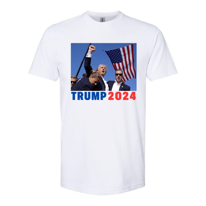 Trump Pa Rally Pennsylvania Rally Trump 2024 Softstyle CVC T-Shirt