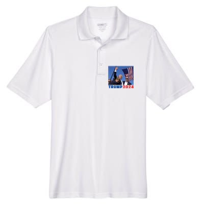 Trump Pa Rally Pennsylvania Rally Trump 2024 Men's Origin Performance Pique Polo