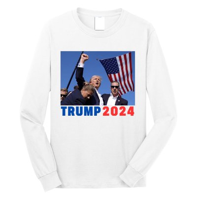 Trump Pa Rally Pennsylvania Rally Trump 2024 Long Sleeve Shirt