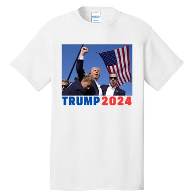 Trump Pa Rally Pennsylvania Rally Trump 2024 Tall T-Shirt