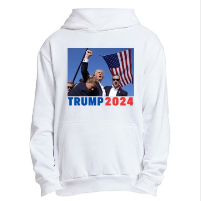 Trump Pa Rally Pennsylvania Rally Trump 2024 Urban Pullover Hoodie