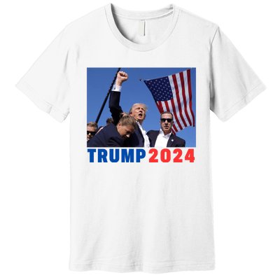 Trump Pa Rally Pennsylvania Rally Trump 2024 Premium T-Shirt