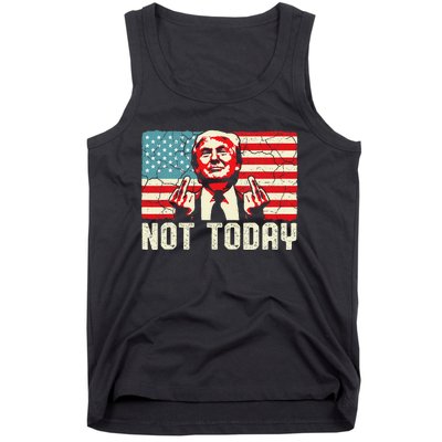 Trump Pennsylvania Rally Shooting Not Today Tank Top